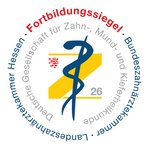 Fortbildungssiegel der Landeszahnärztekammer Hessen Fortbildungssiegel der Landeszahnärztekammer Hessen
